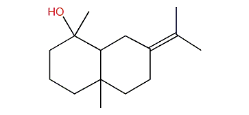 1,4a-Dimethyl-7-(1-methylethylidene)-decahydronaphthalen-1-ol